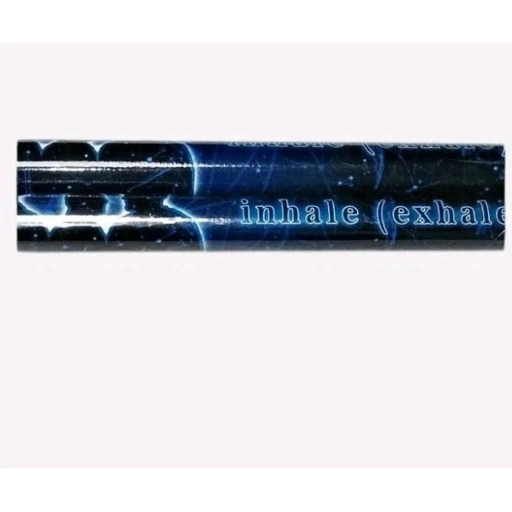 Blue Mercy Me Galaxy Designed Wooden Drumsticks